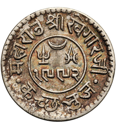 Indie - Kutch. Khengarji III 1875-1942 AD . 1 Kori VS 1992 / 1936 AD, Edward VIII