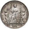 Niemcy, Wirtembergia (Württemberg), Wilhelm I (1816–1864). 1 Gulden 1841 upamiętniający 25-lecie panowania