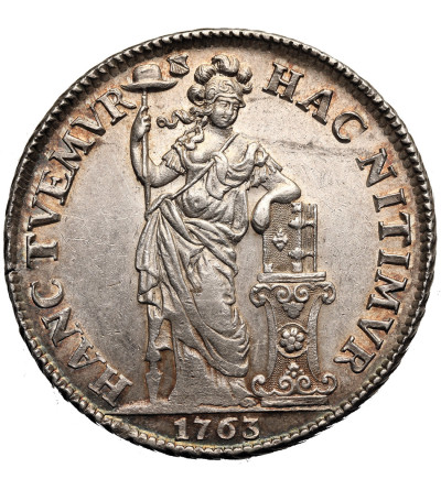 Niderlandy, Prowincja Utrecht (1581-1795). 3 Guldeny 1763, Utrecht