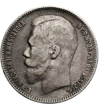 Rosja, Mikołaj II 1894-1917. Rubel 1897 (AГ), St. Petersburg