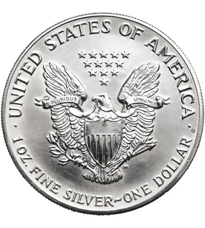USA. 1 Silver Dollar 1991, American Eagle, Liberty walking - 1 Oz .999