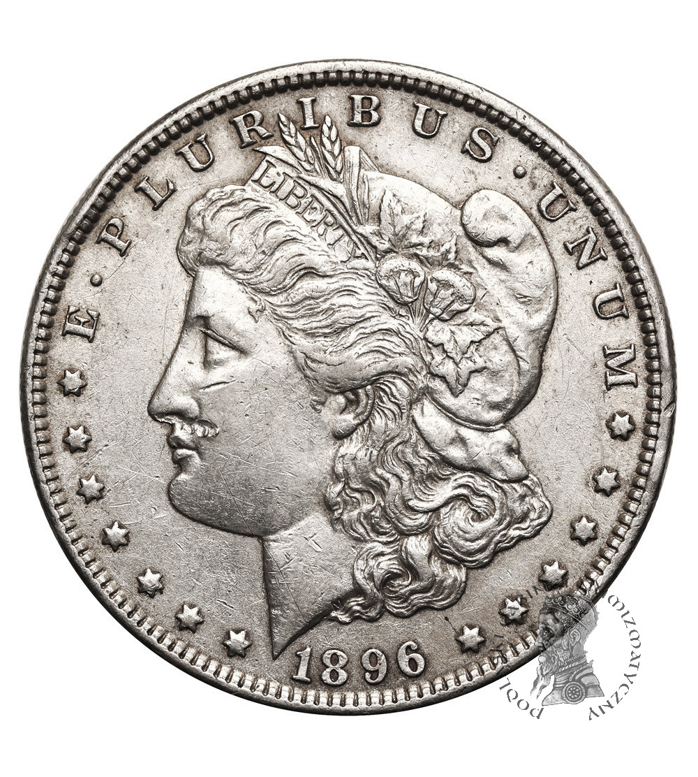 USA. Morgan Dolar 1896, Filadelfia