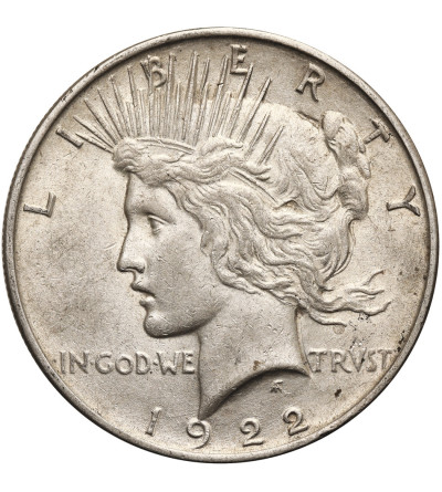 USA. 1 dolar 1922, Filadelfia, "Peace Dollar"