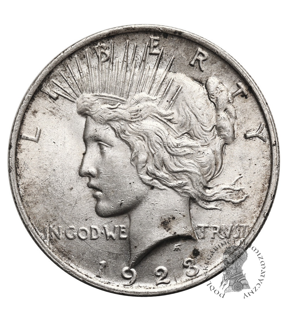 USA. 1 Dollar 1923, Philadelphia, “Peace Dollar”