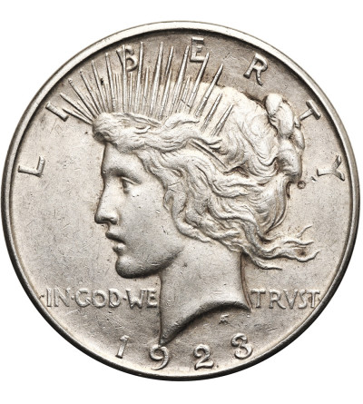 USA. 1 dolar 1923 D, Denver, "Peace Dollar"