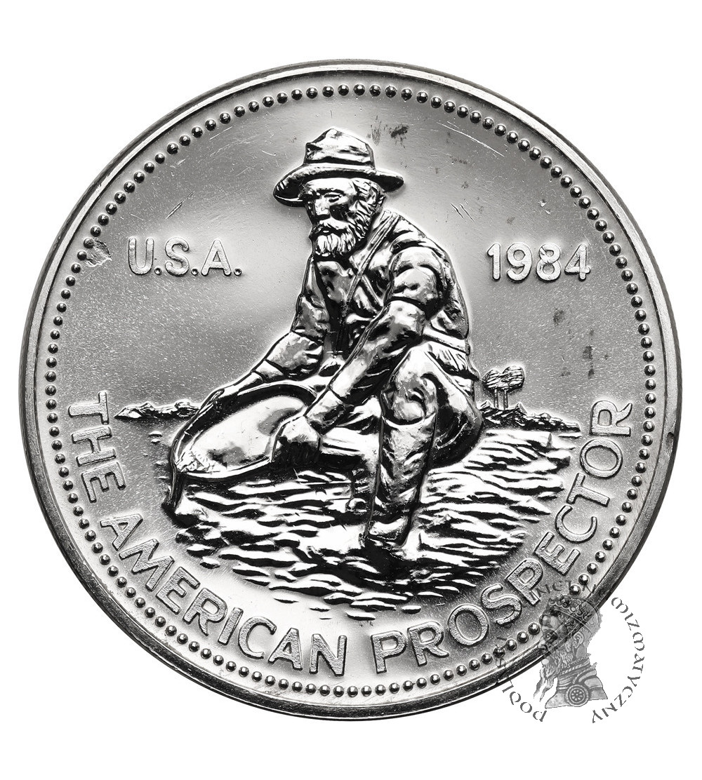 USA. „Engelhard Mint The American Prospector” 1984 - 1 Oz .999
