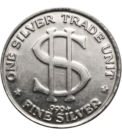 USA.  Medal / 1 uncja czystego srebra ,,One Silver Trade Unit" - 1 Oz .999