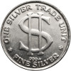 USA.  Medal / 1 uncja czystego srebra ,,One Silver Trade Unit" - 1 Oz .999