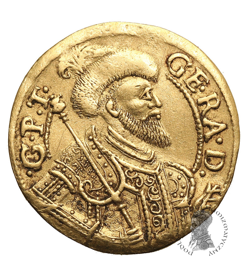 Siedmiogród (Transylwania). Georg Rakoczi II, 1648-1660. Dukat 1654 NB, Nagybánya