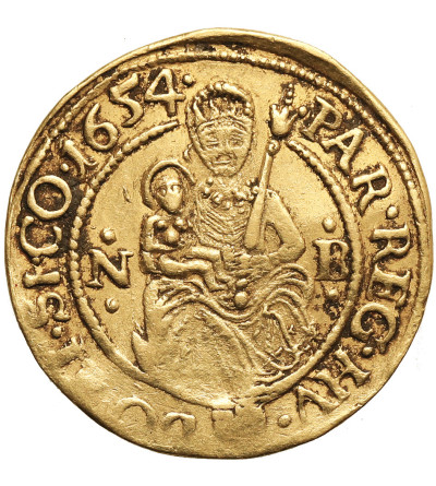Siedmiogród (Transylwania). Georg Rakoczi II, 1648-1660. Dukat 1654 NB, Nagybánya