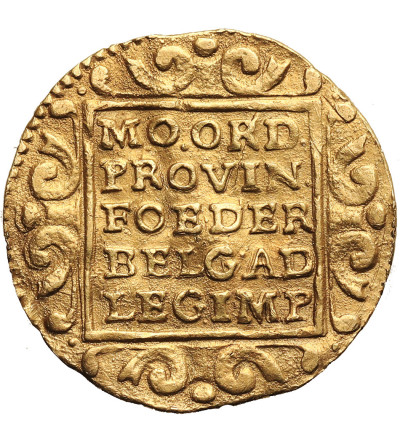 Niderlandy, Prowincja Utrecht (1581-1795). Dukat (Gouden Dukaat), 1707, Utrecht - róża