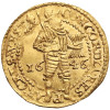 Niderlandy, Prowincja Zachodnia Fryzja (1581-1795). Dukat (Gouden Dukaat) 1646, mennica Hoorn - znak menniczy lilia