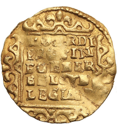 Niderlandy, Prowincja Geldria (1581-1795). Dukat (Gouden Dukaat) 1654, Harderwijk