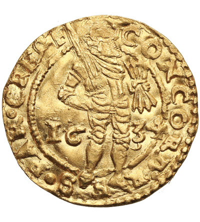 Niderlandy, Prowincja Fryzja (1581-1795). Dukat (Gouden Dukaat)) 1634, mennica Leeuwarden, bez znaku menniczego