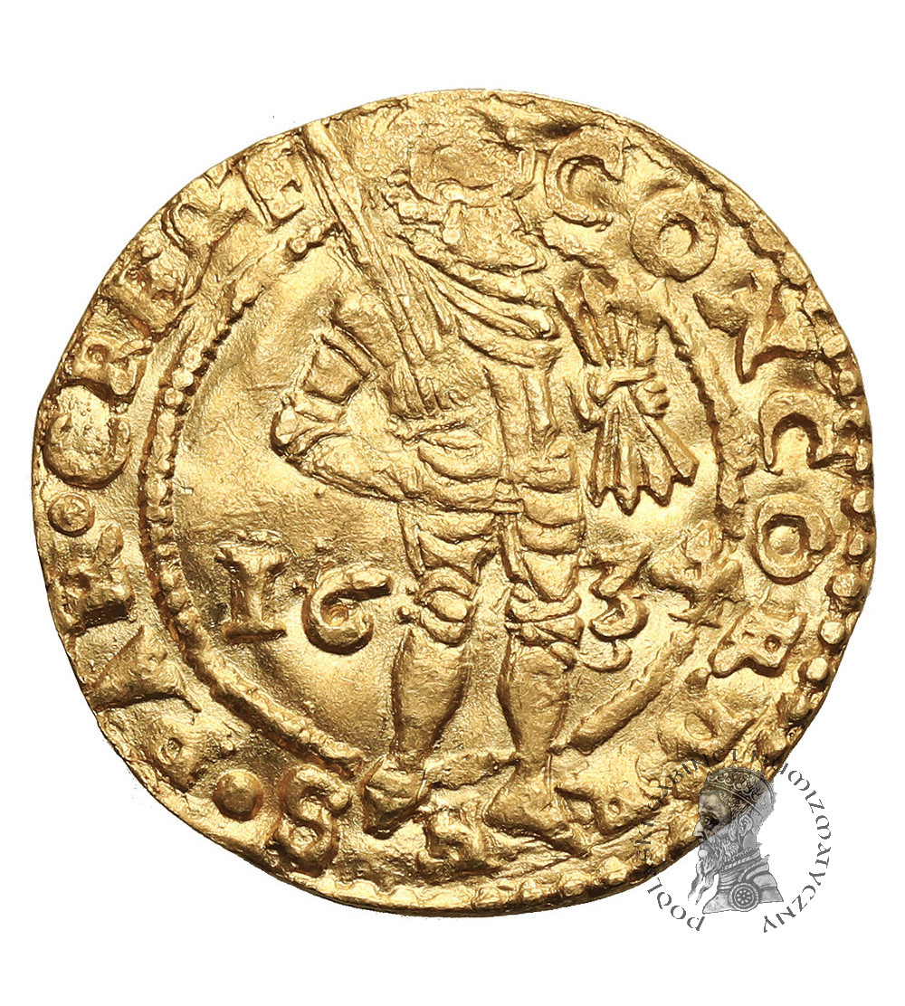 Netherlands, Province of Friesland (1581-1795). Gold Ducat (Gouden Dukaat) 1634, Leeuwarden Mint - no mint mark