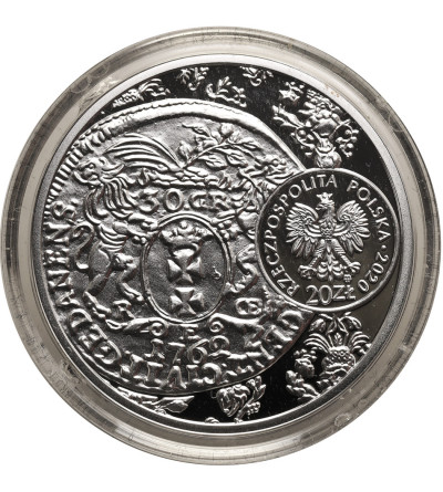 Poland. 20 Zlotys 2020, Gdańsk Zloty (Złotówka) of Augustus III, The History of the Polish Coin - Proof
