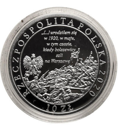Polska. 10 złotych 2020, 100 rocznica urodzin św. Jana Pawła II - Proof
