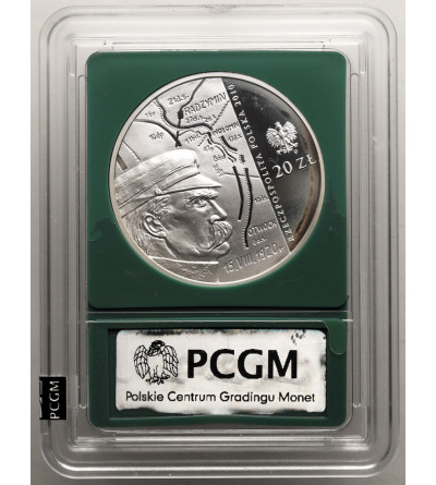 Polska. 20 złotych 2010, 90 Rocznica Bitwy Warszawskiej - Proof