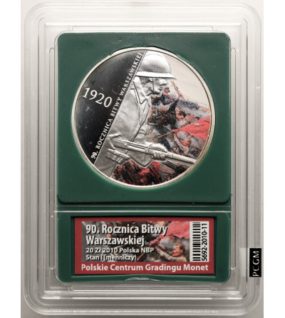 Polska. 20 złotych 2010, 90 Rocznica Bitwy Warszawskiej - Proof