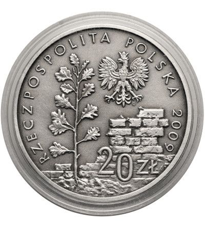 Polska. 20 złotych 2009, 65 Rocznica Likwidacji Getta w Łodzi