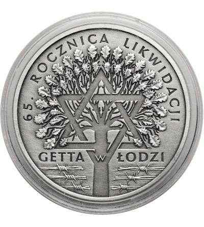 Polska. 20 złotych 2009, 65 Rocznica Likwidacji Getta w Łodzi