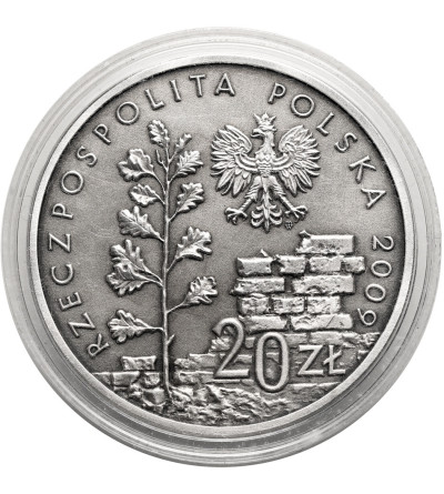 Polska. 20 złotych 2009, 65 Rocznica Likwidacji Getta w Łodzi