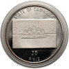 Kambodża. 20 Riels 1993, Indrikoterium (Indricotherium), seria: Zwierzęta prehistoryczne - Proof