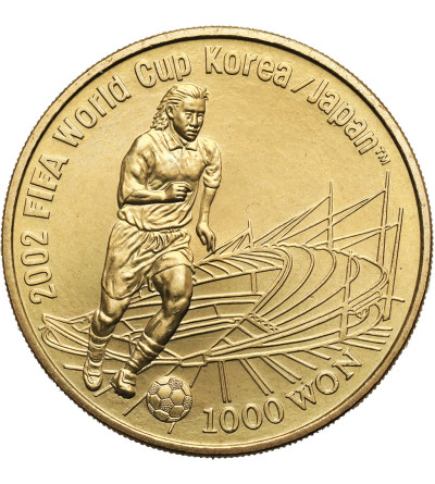Korea Południowa. 1000 Won 2002, Mistrzostwa Świata w Piłce Nożnej FIFA 2002, Japonia i Korea