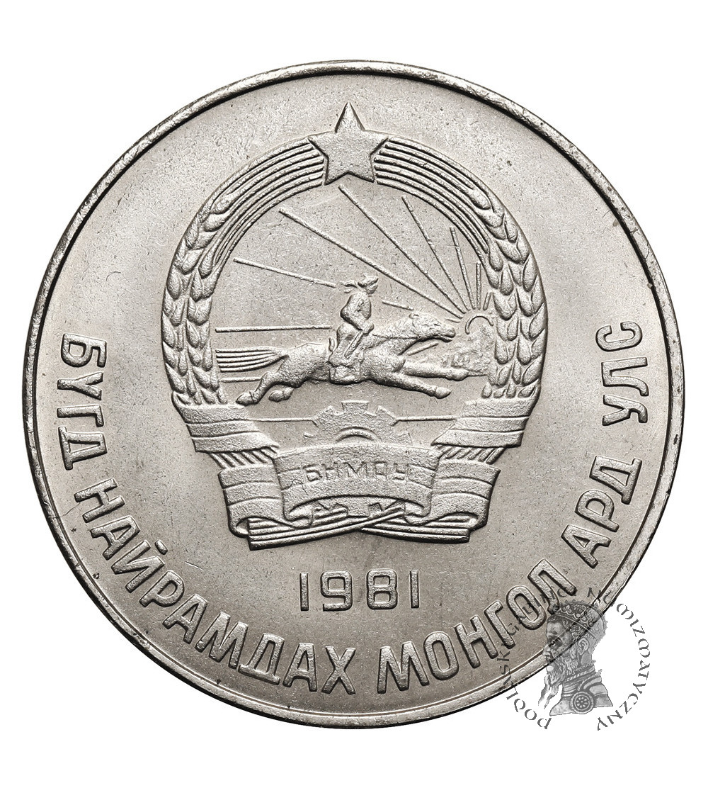 Mongolia. 50 Mongo (Möngö) 1981