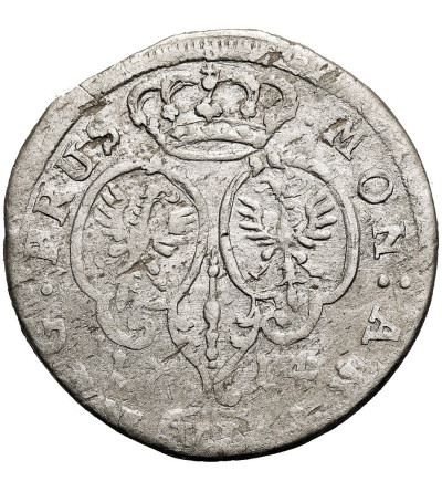 Prussia (Brandenburg-Preussen), Friedrich Wilhelm I, der Soldatenkönig 1713-1740. 6-Gröscher 1714 CG, Königsberg