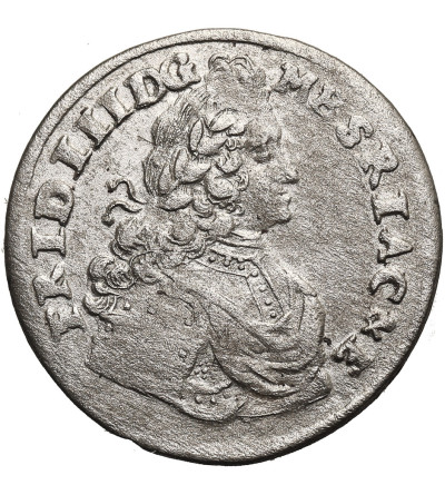 Prusy, Fryderyk III 1688-1701. Trojak  1695 SD, Królewiec