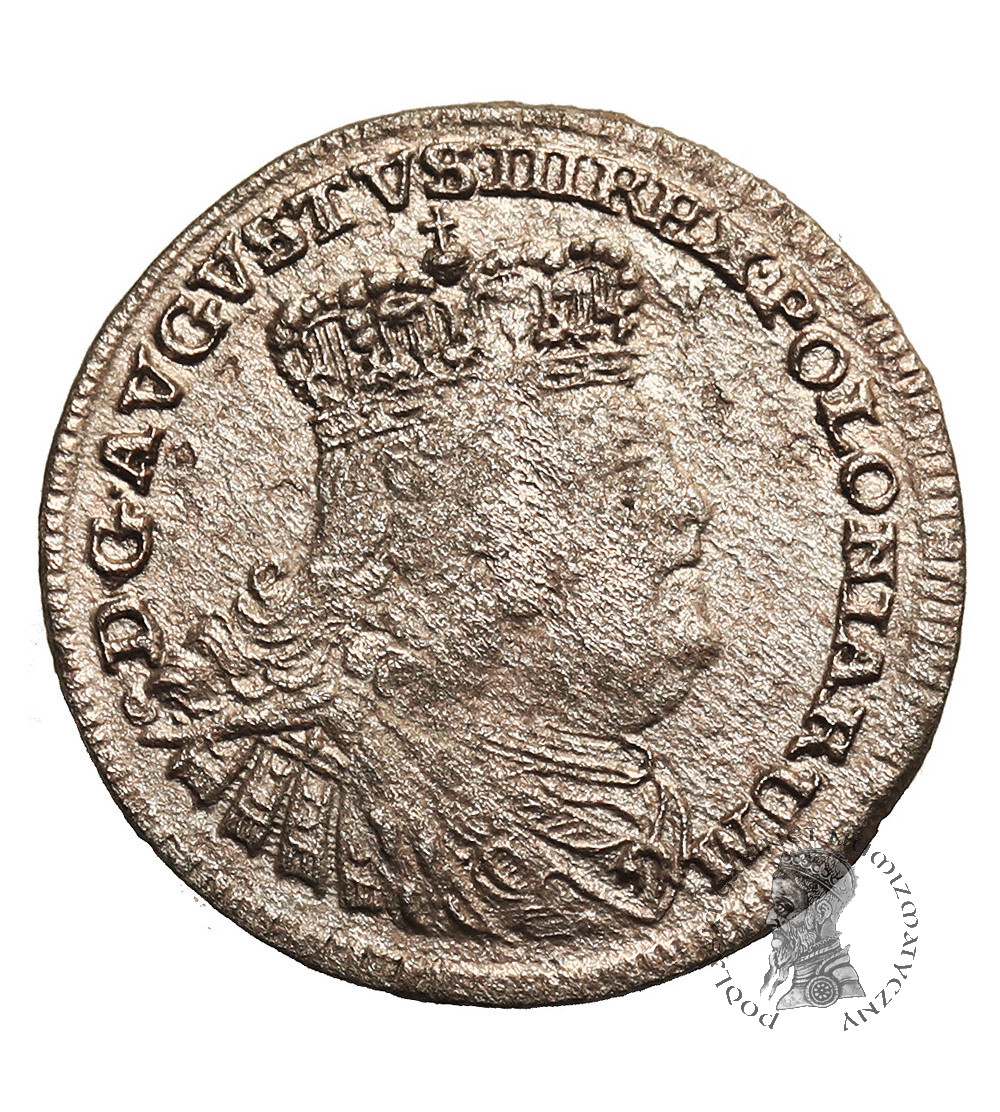 Polska, August III Sas, 1733-1763. Półtorak 1756 EC, Lipsk