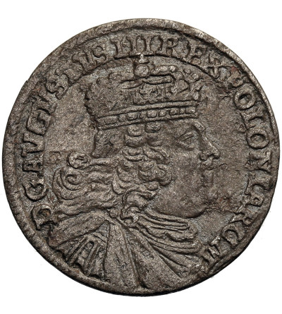 Poland / Saxony. Friedrich August, II 1733-1763. Trojak (3-Gröscher) 1754 EC, Leipiz Mint