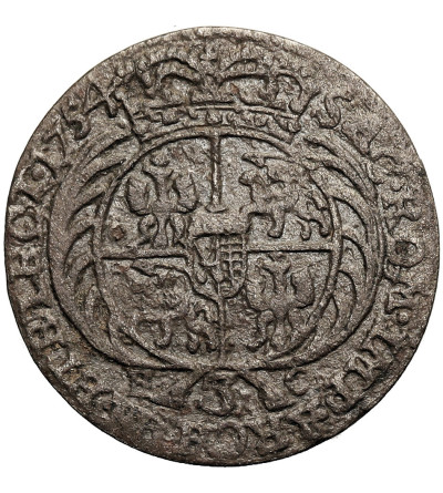 Poland / Saxony. Friedrich August, II 1733-1763. Trojak (3-Gröscher) 1754 EC, Leipiz Mint