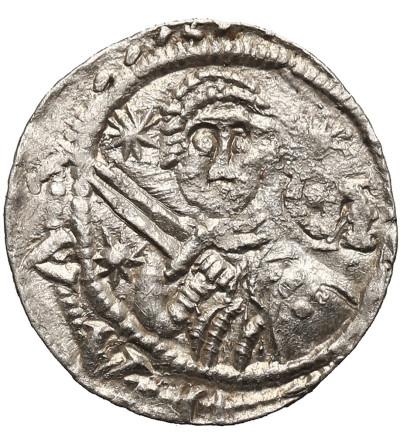 Polska. Władysław II, Wygnaniec 1138-1146. Denar bez daty, Kraków, Książę i Biskup