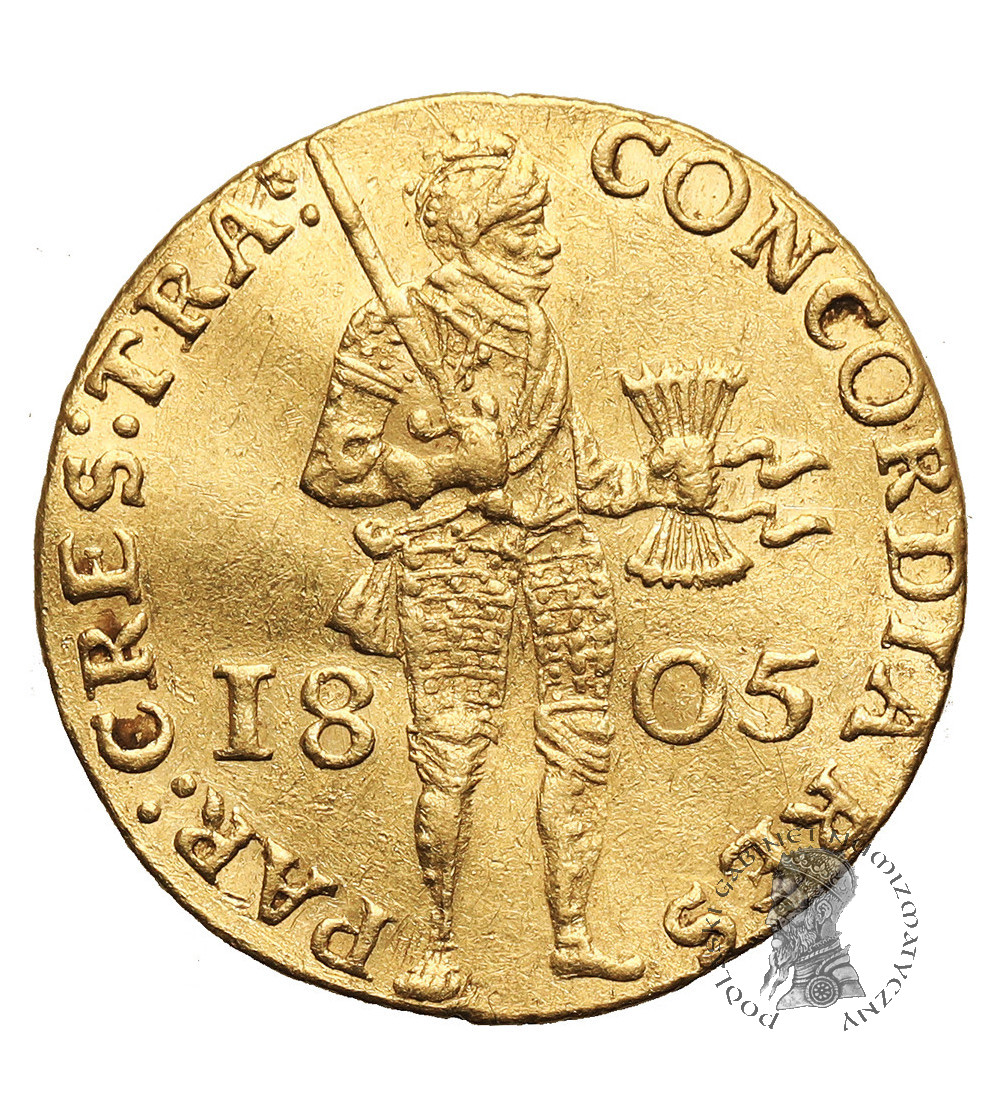 Netherlands. Batavian Republic, 1796-1806. Ducat (Dukaat) 1805, Utrecht Mint