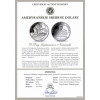 USA. 1 dolar 1995 W, West Point, D-Day, 50 rocznica zakończenia II Wojny Światowej - Proof