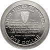 USA. 1 dolar 1995 W, West Point, D-Day, 50 rocznica zakończenia II Wojny Światowej - Proof