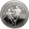 USA. 1 dolar 1994 S, San Francisco, Mistrzostwa Świata w Piłce Nożnej - Proof