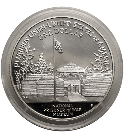 USA. 1 Dollar 1994 P, Philadelphia, National Prisoners of War Museum - Proof