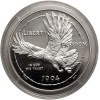 USA. 1 dolar 1994 P, Filadelfia, Narodowe Muzeum Jeńców Wojennych - Proof