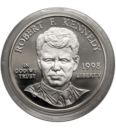 USA. 1 Dollar 1998 S, San Francisco, Robert F. Kennedy - Proof