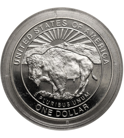 USA. 1 dolar 1999 P, Filadelfia, 125 Rocznica Yellowstone - Proof