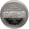 USA. 1 dolar 2002 P, Filadelfia, XIX Zimowe Igrzyska Olimpijskie w Salt Lake City - Proof