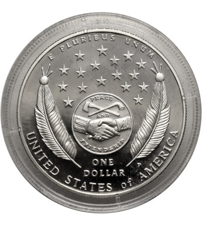 USA. 1 dolar 2004 P, Filadelfia, 200 rocznica wyprawy Lewisa i Clarka - Proof
