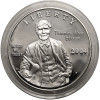 USA. 1 dolar 2004 P, Filadelfia, 125 rocznica wynalezienia żarówki, Thomas Alva Edison - Proof