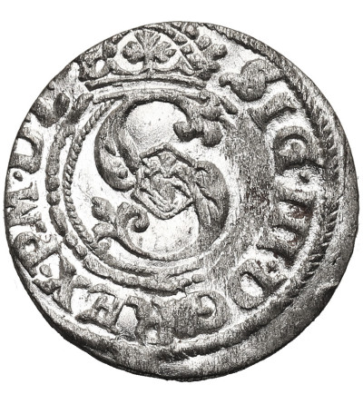 Polska. Zygmunt III Waza, 1587-1632. Szeląg 1620, mennica Ryga (pies w lewo)