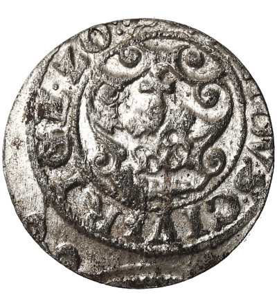 Poland. Zygmunt III Waza, 1587-1632. Szelag 1620, Riga Mint (dog on the right)