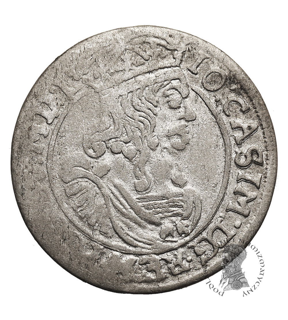 Polska. Jan Kazimierz, 1648-1668. Szóstak 1665 AT, mennica Kraków - legenda IO:CASIM: