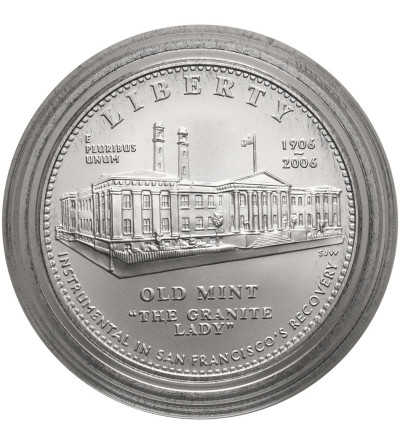 USA. 1 dolar 2006 S, San Francisco, Stulecie Starej Mennicy w San Francisco - Proof